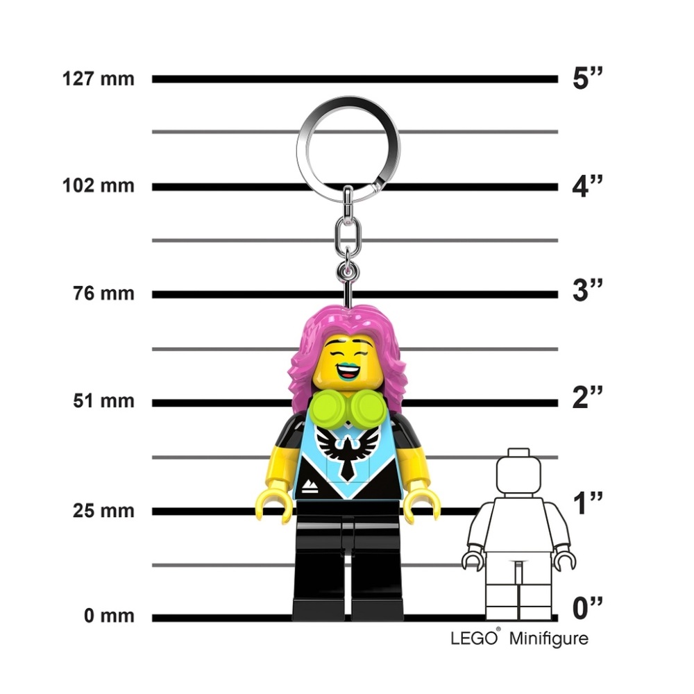 LEGO LED Lite LEGO Minifigures Hráčka videoher svítící figurka (HT)