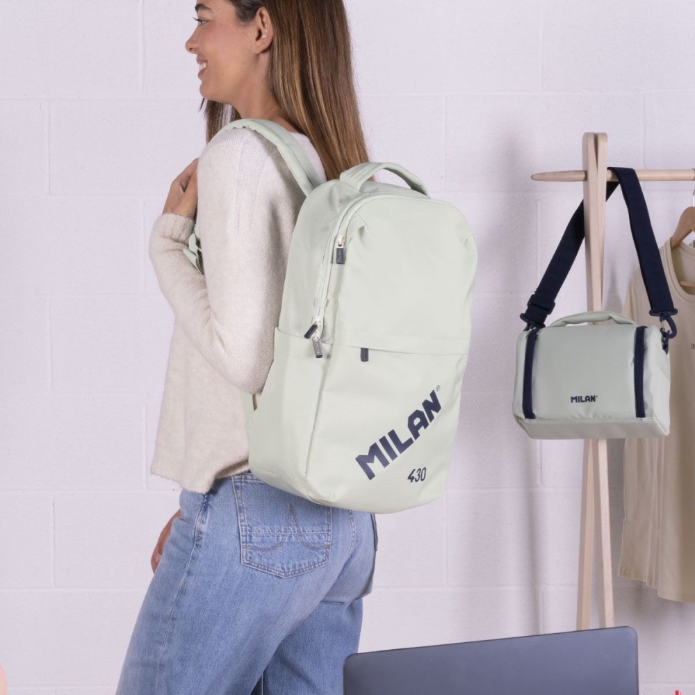 MILAN Batoh do města MILAN 430 (15 L) - zelený