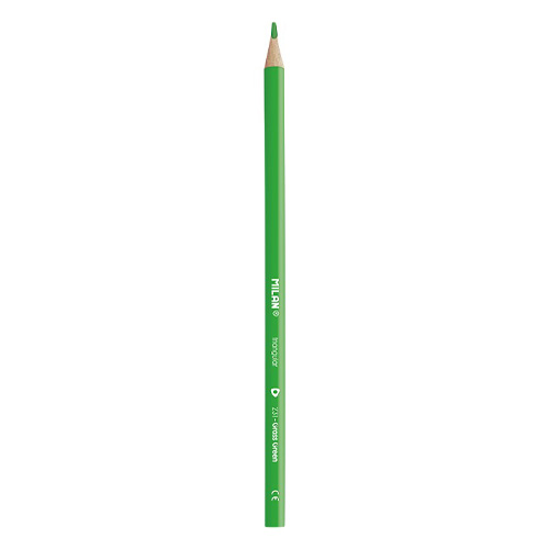 MILAN Pastelky MILAN Ergo Grip trojhranné, Dark Green