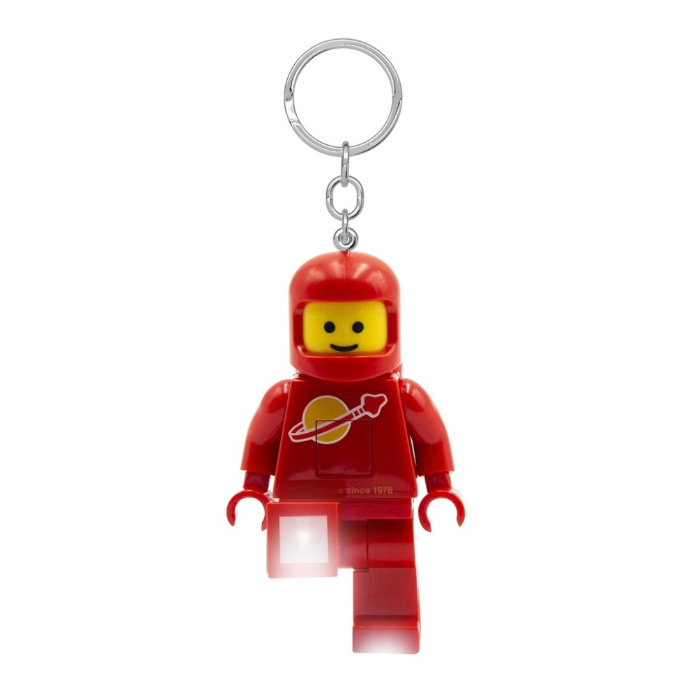 LEGO LED Lite LEGO Spaceman Kosmonaut červený svítící figurka (HT)