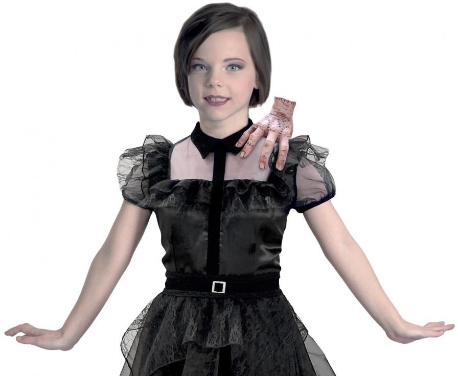 GoDan S.A. Dětský kostým Gothic schoolgirl ball dress, velikost 120/130 cm