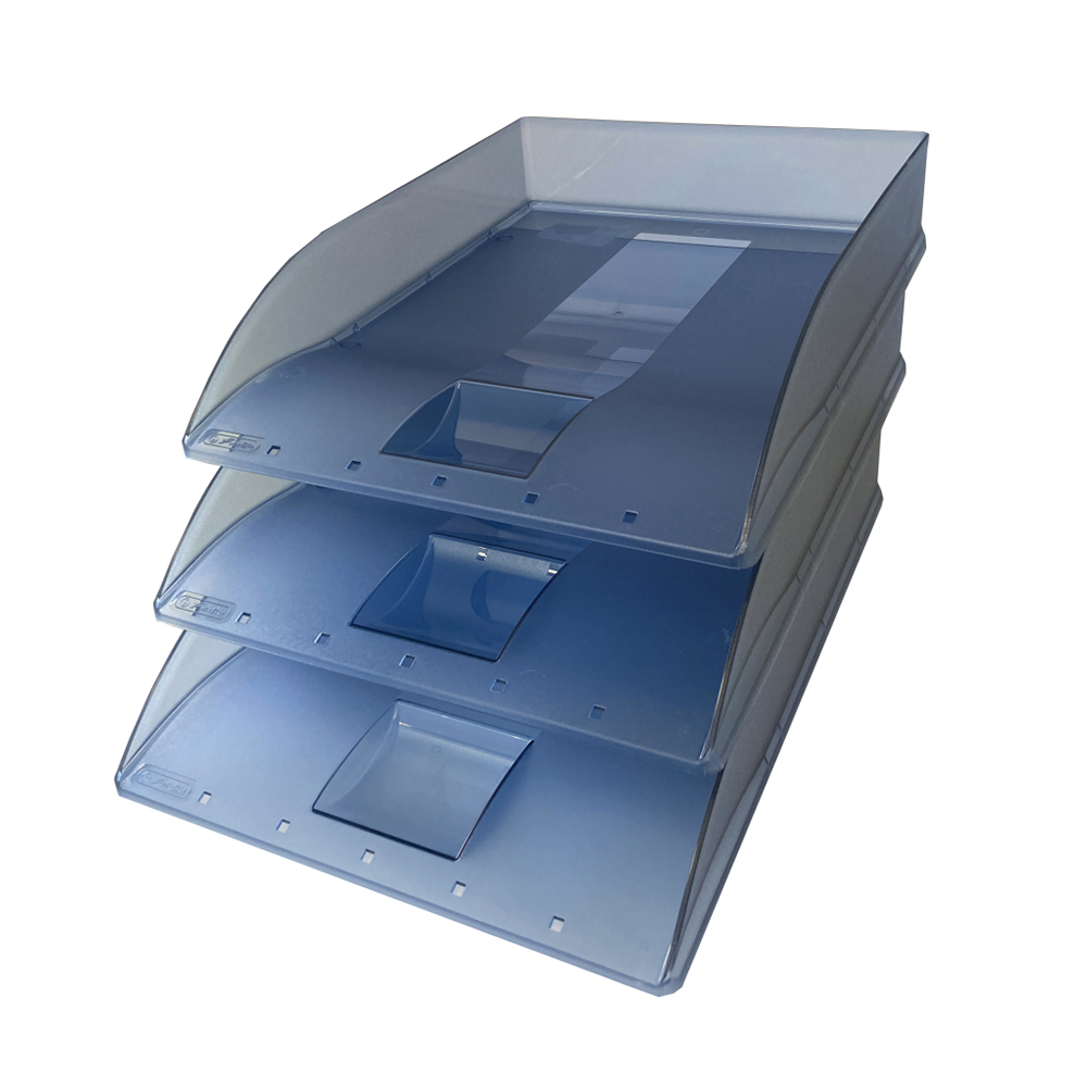 HERLITZ Zásuvka odkládací - Classic šedá - transparent.