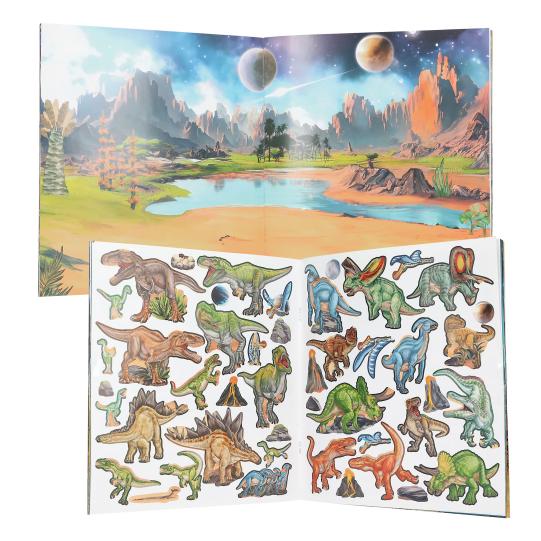 Top Model Kreativní sešit se samolepkami Dino World