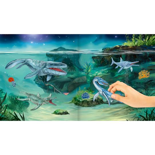 Top Model Kreativní sešit se samolepkami Dino World