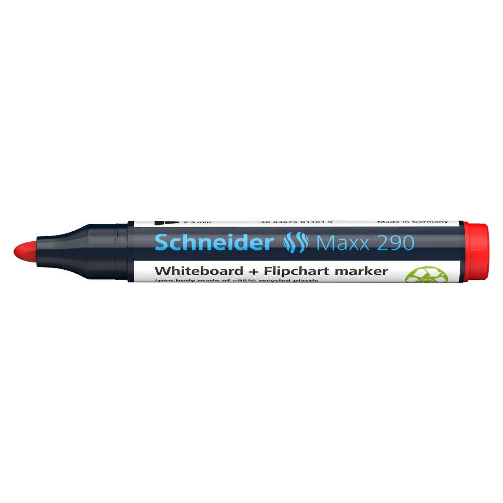 SCHNEIDER Popisovač Schneider Maxx 290 na bílé tabule - červený