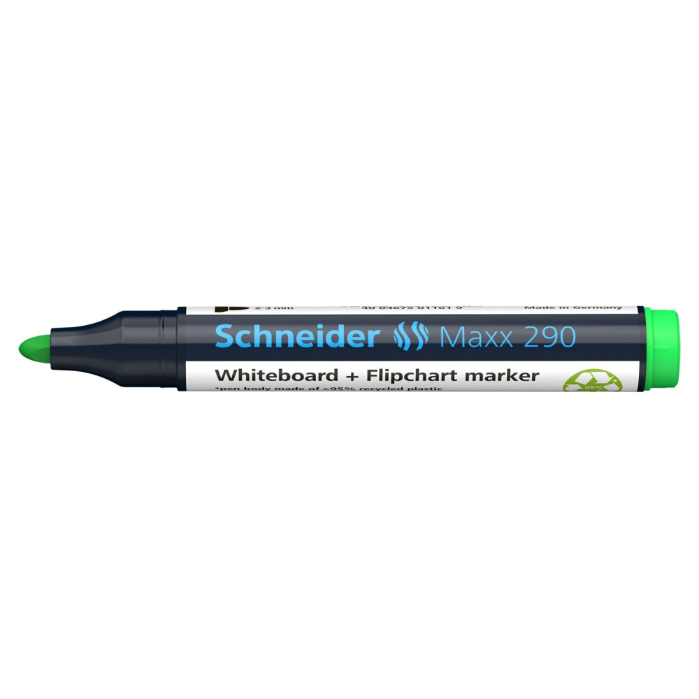 SCHNEIDER Popisovač Schneider Maxx 290 na bílé tabule - světle zelený