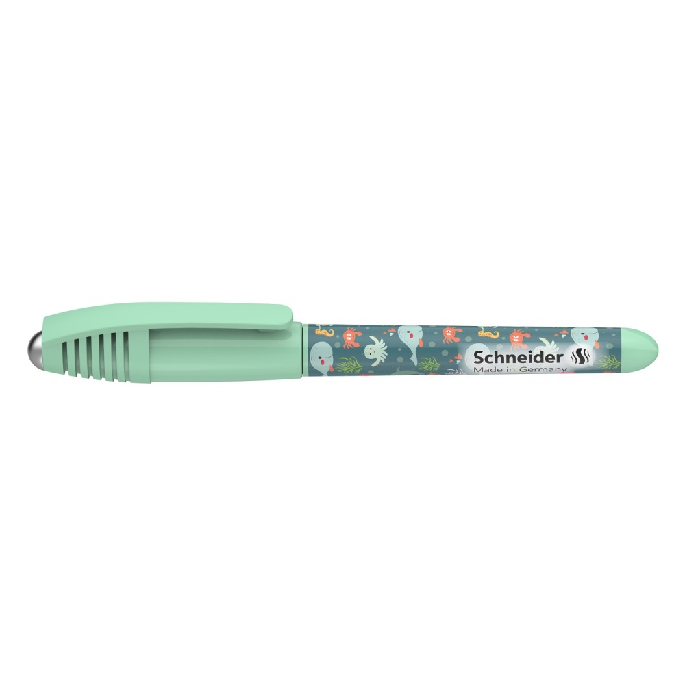 SCHNEIDER Roller bombičkový Schneider Zippi Happy Fish - modrá náplň