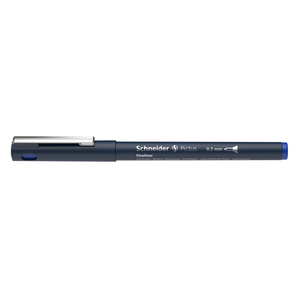 SCHNEIDER Fineliner Schneider Pictus 0,2 - modrá náplň