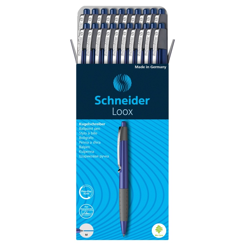 SCHNEIDER Pero kuličkové Schneider Loox - modrá náplň