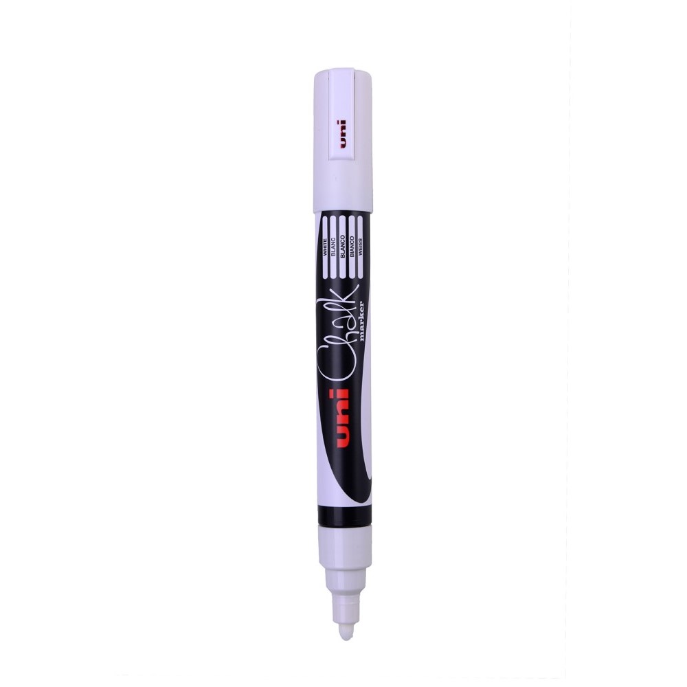 UNI Křídový popisovač 1,8-2,5 mm UNI PWE-5M - bílý