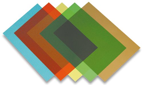 NONAME Fólie na přední stranu Prestige A4 200 µm modrá