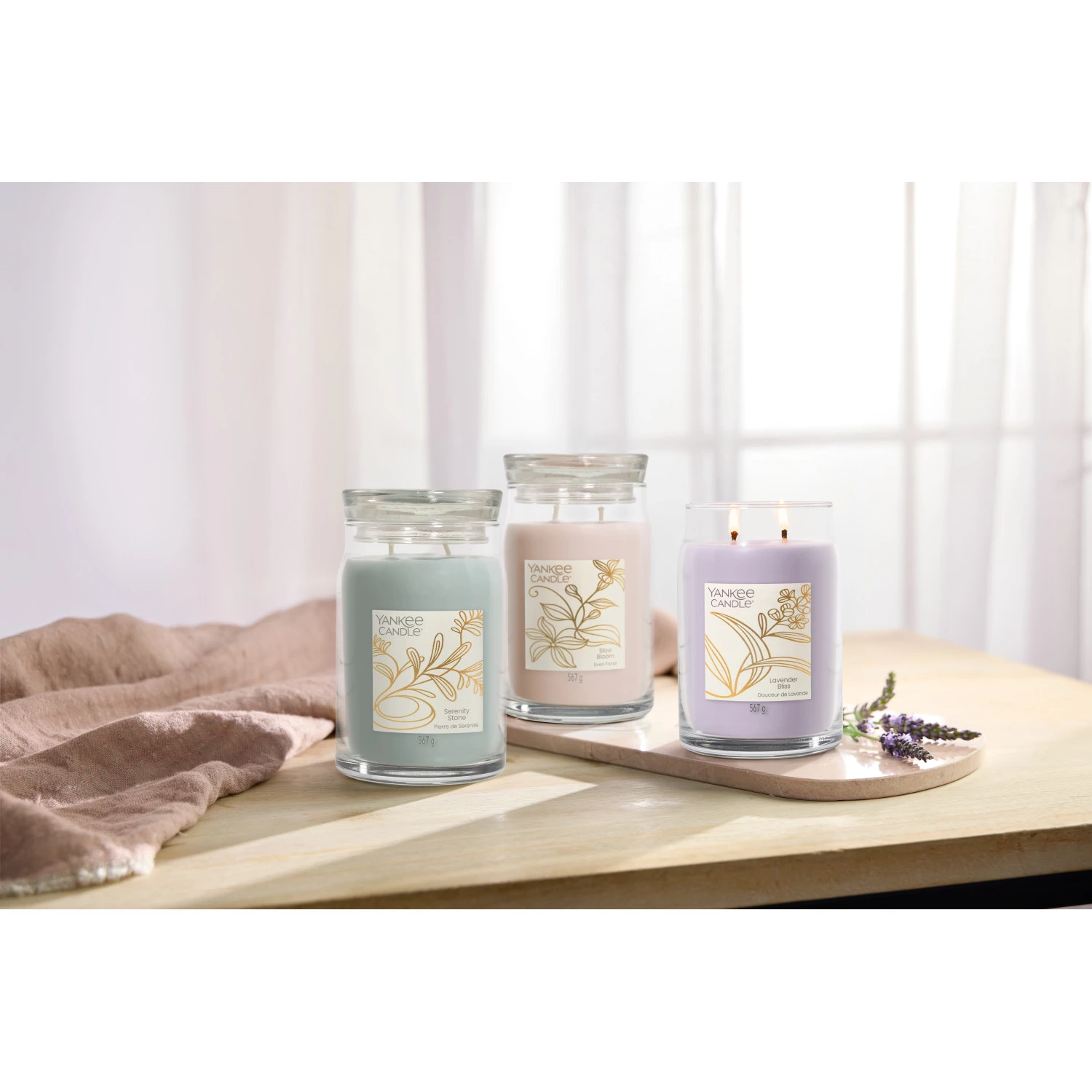 Yankee Candle Svíčka Yankee Candle - SLOW BLOOM, velká