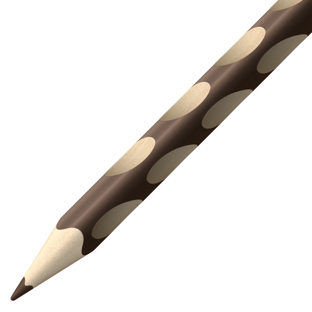 STABILO Pastelka STABILO EASYcolors pro praváky - tmavě hnědá