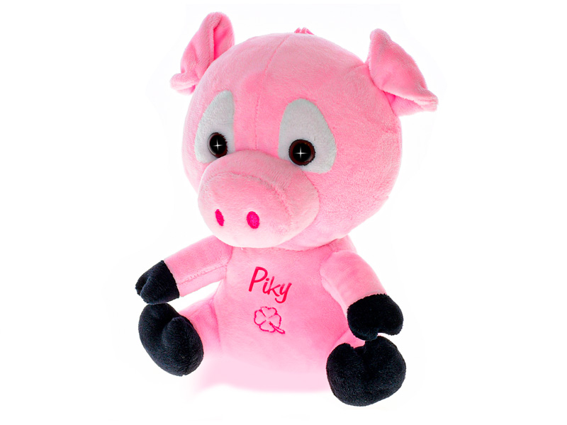 Zvířátka Piky, Ruby, Tamba, Damin plyšová 15cm 8ks v DBX