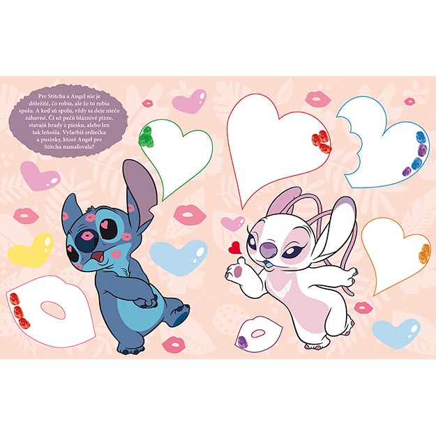 JM Barevné prštěky Lilo & Stitch