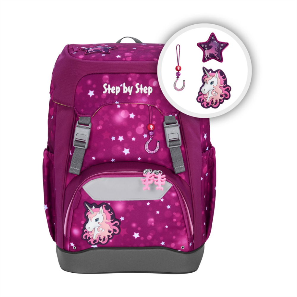 Step by Step Školní batoh Step by Step GRADE, Sweet Unicorn Nuala, certifikát AGR