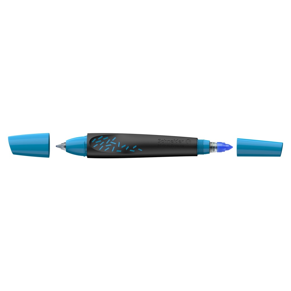 SCHNEIDER Roller bombičkový Schneider Breeze Black-blue - modrá náplň
