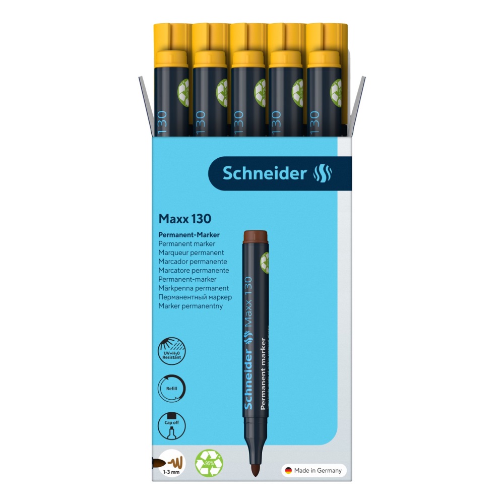 SCHNEIDER Popisovač permanentní Schneider Maxx 130 - žlutá