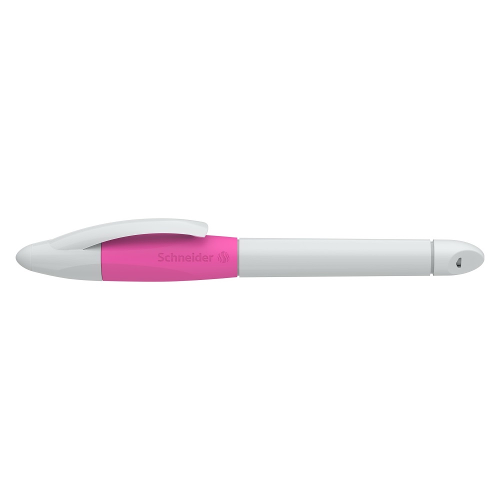 SCHNEIDER Roller bombičkový Schneider Base Ball light grey-pink - modrá náplň