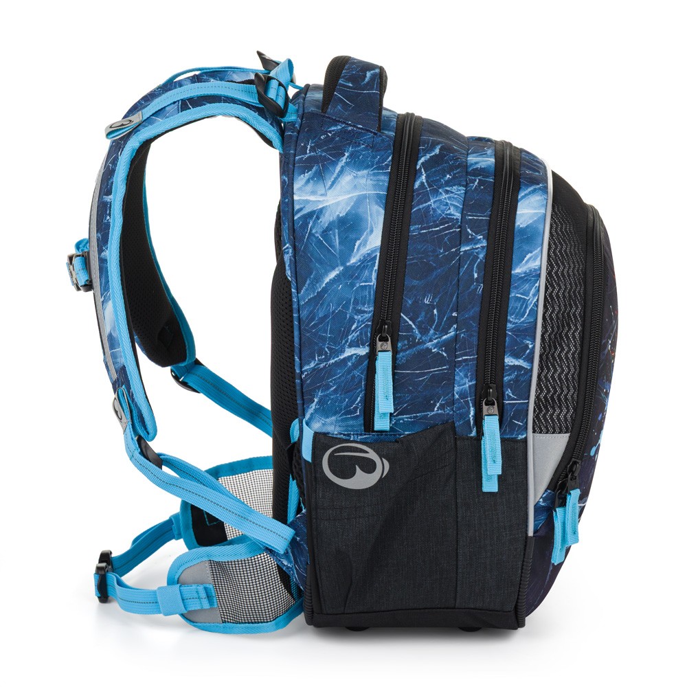 BAGMASTER Sada školní batoh BagMaster Beta 26 D + Penál + Kapsa - Hokej