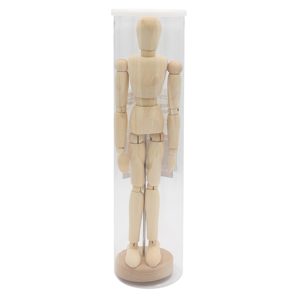 JUNIOR Dřevěná figurína, mužská postava 12"/30 cm
