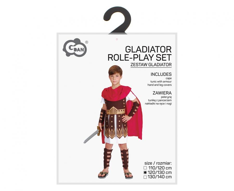 GoDan S.A. Dětský kostým Gladiátora, velikost 120/130 cm