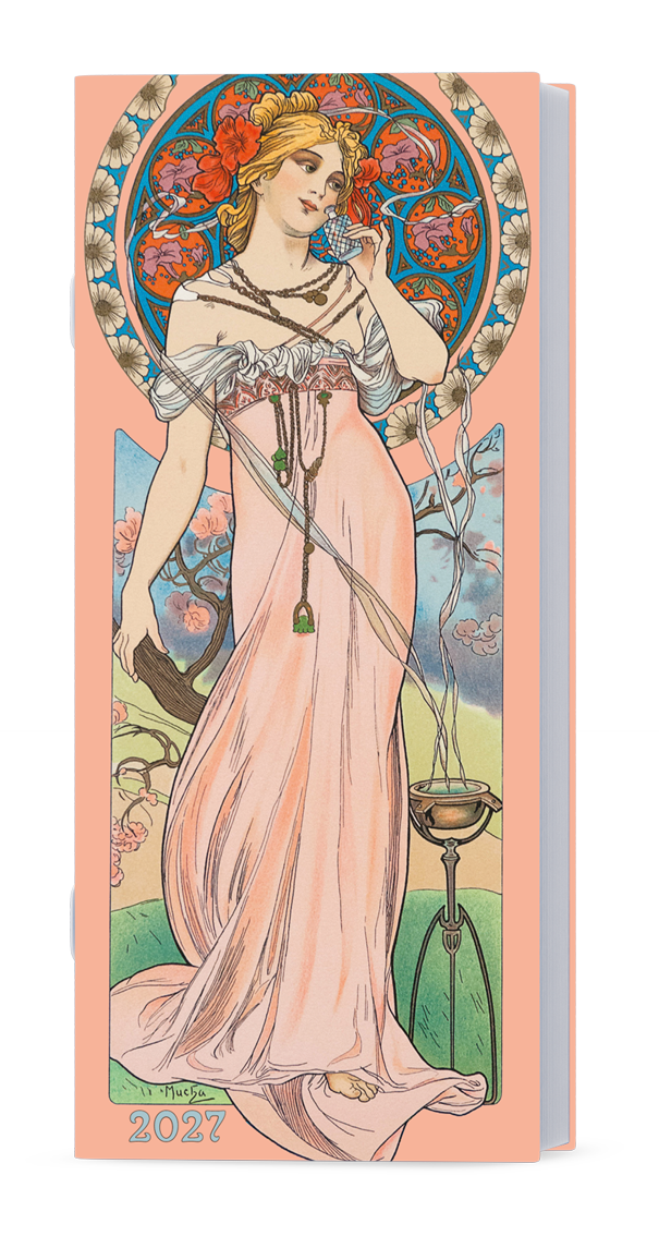 Baloušek Měsíční diář - Božka- Alfons Mucha 2027 - mix