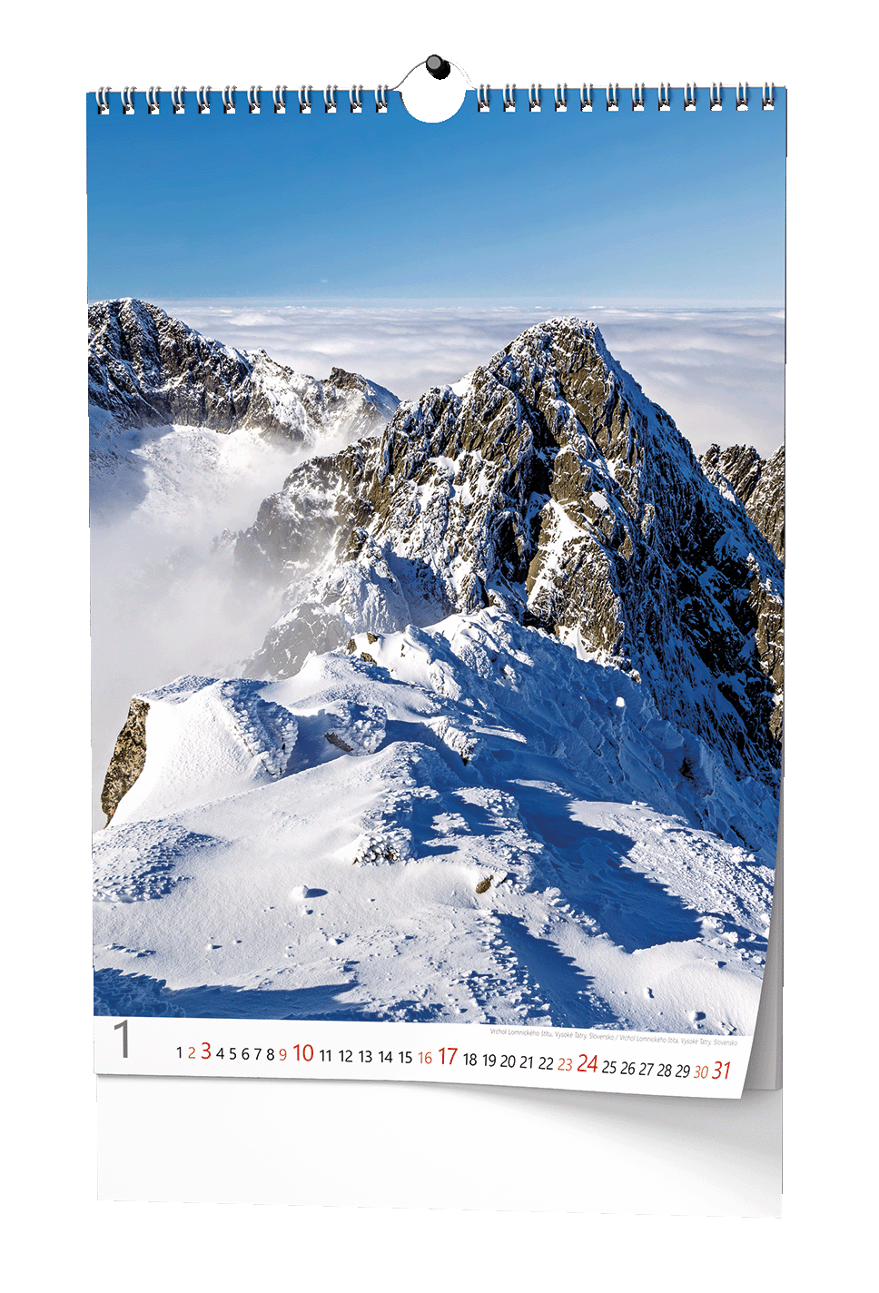 Baloušek Nástěnný kalendář - Tatry - A3