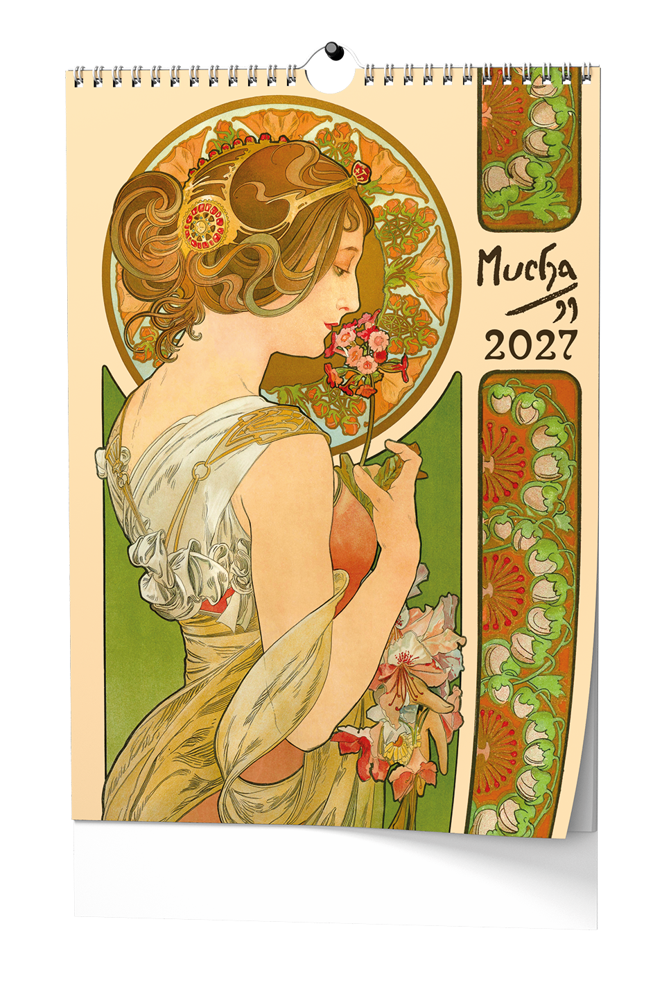 Baloušek Nástěnný kalendář A3 - Alfons Mucha 2027