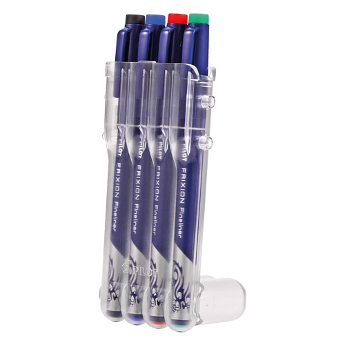 PILOT Pilot Frixion Fineliner 0.45mm , sada 4ks