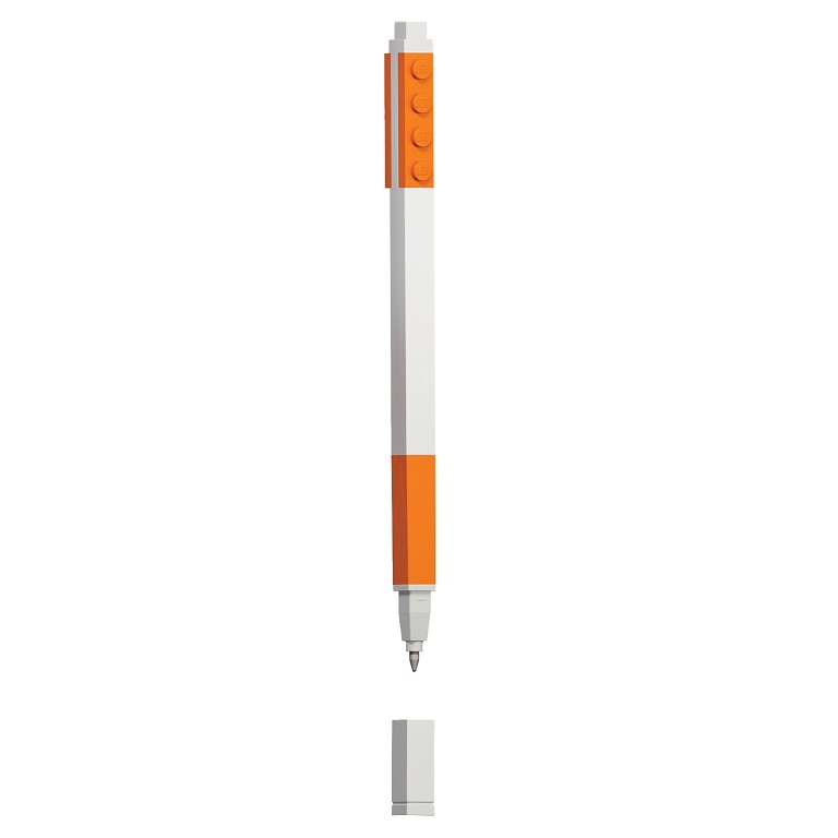 LEGO Stationery LEGO Gelové pero - oranžové