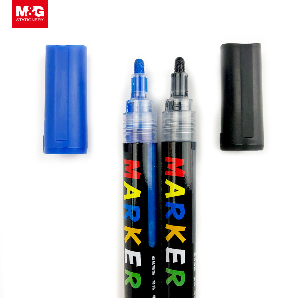 M&G Popisovač akrylový M&G Acrylic Marker 2 mm, Dark Grey S911