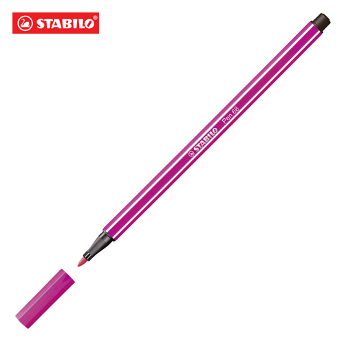 STABILO Fix vláknový STABILO Pen 68 růžově červený