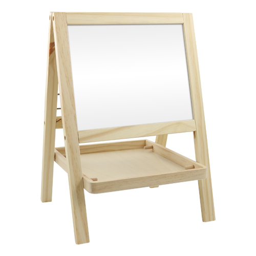 JUNIOR Multifunkční tabule s počítadlem 23,5x33x20 cm - dřevěná 2v1
