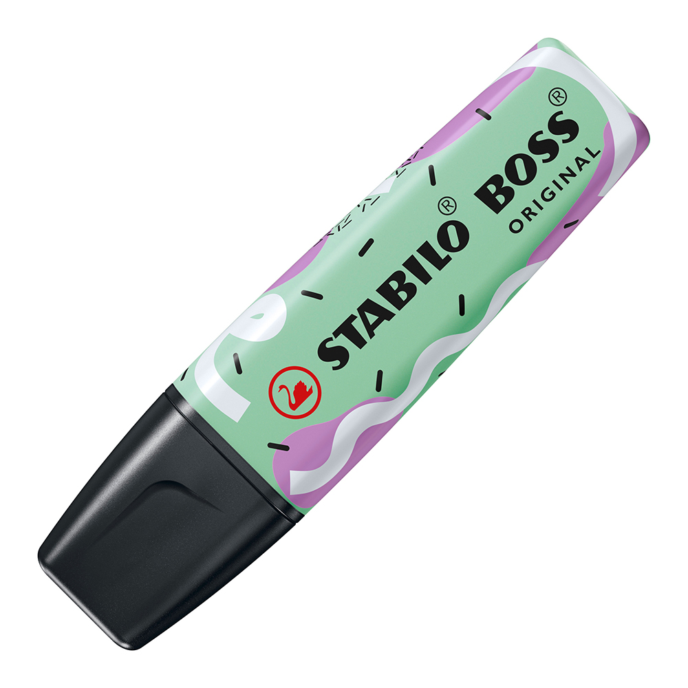 STABILO Zvýrazňovač STABILO BOSS ORIGINAL Pastel by Ju Schnee - sada 4 ks