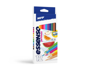 Pastelky MFP Essenso 12barev trojhranné s vůní + ořezávátko