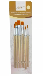 Sada štětce acrylic 6ks