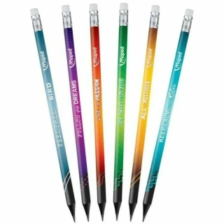 MAPED Tužka grafitová HB MAPED Black Peps Energy s gumou