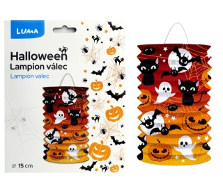 Lampión - 15cm válec Halloween