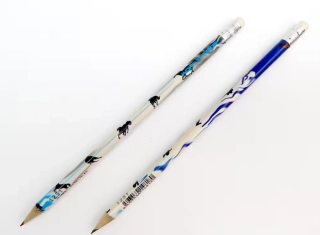 KOH-i-NOOR Tužka grafitová s gumou POTISK