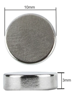 Magnet neodymový 10mm 5ks