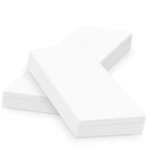 Blok číšnický bílý bezdřevý lepený 70x148mm ,80listů