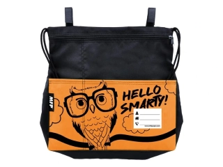 Kapsář na lavici orange Sova