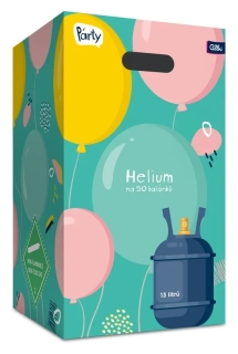 Helium 13litrů na cca 50 balónků SUPER CENA !