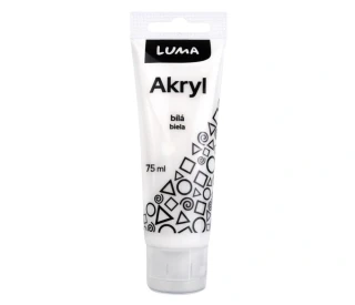 LUMA Barva akrylová 75 ml - bílá