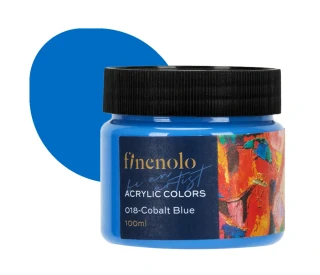 FINENOLO DELI Barva akrylová 100 ml - cobalt žlutá