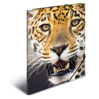 HERMA Deska s gumičkou PP A4 Leopard