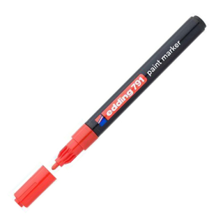 EDDING Popisovač lakový Edding 791 červený