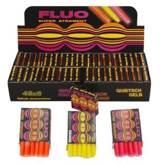 CRESCO Bombičky CRESCO 6 ks - fluo