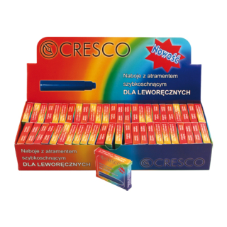 CRESCO Bombičky 6 ks - modré/ rychleschnoucí